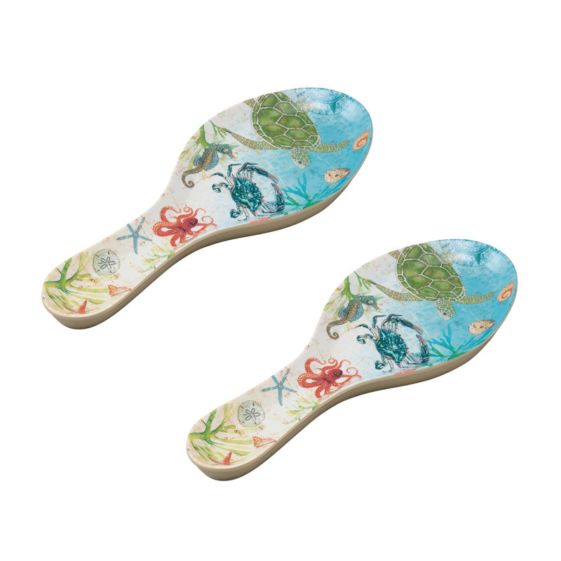 Melamine Oval Spoon Rest