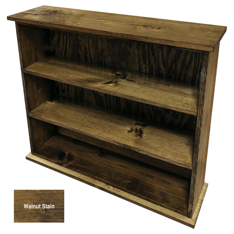 Alekos Small Bookcase, Walnut Poly