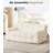 65'' Upholstered Tufted Loveseat compression Sofa-813338058