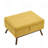 Mid-century modern square storage Ottoman-431949582
