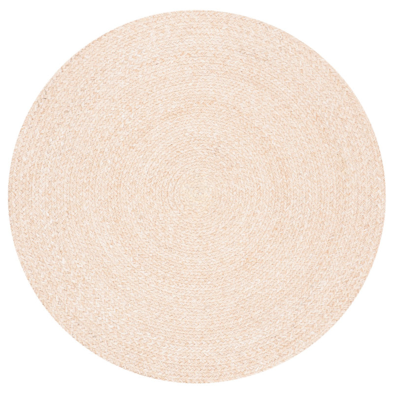 Wanneroo Hand Woven Performance Solid Color Rug, Round 3'