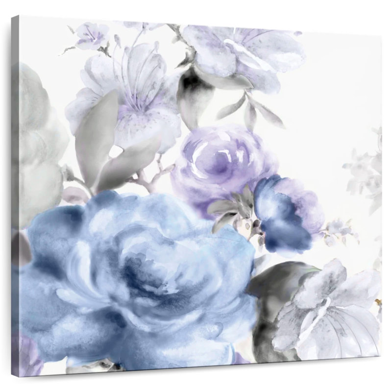Harnek floral clair I, H 16 po x l 16 po