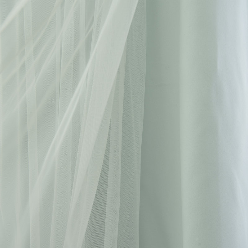 Loar Room Darkening Thermal Curtain Panels, Mint, 52" W x 63" L