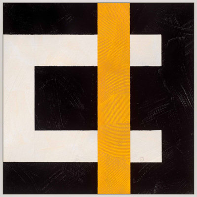 Composition with Yellow 3 Print
