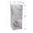 Square Faux Marble and Concrete End Table-183224222-183224223