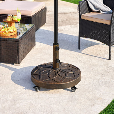 20.75kg Umbrella Base with Wheels