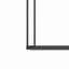 Porte de douche coulissante sans cadre avec verre transparent l 60 po x H 76 po