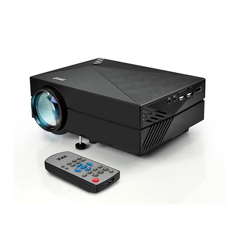 Pyle DELETE 1000 Lumens Portable Projector with Remote Included