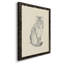 Toile encadrée de qualité supérieure House Cat I - prête à être accrochée-123141415-123141420