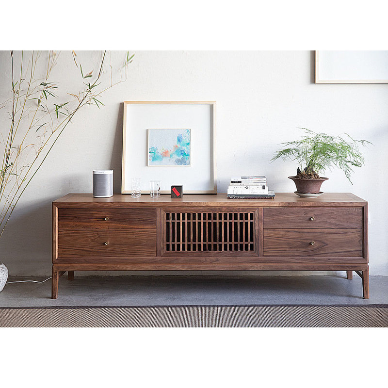 Multi-functional drawer TV audio-visual cabinet