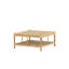 Arkoma Square Metal Outdoor Coffee Table , 90cm cm W 90cm cm D
