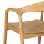 Kinzel 43cm H Solid Wood Backless Armchair