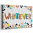 90s Phrases Whatever IV-Gallery Wrapped Canvas