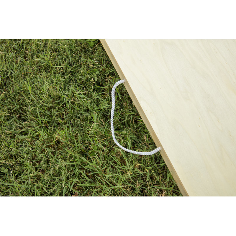 Plateau de jeu cornhole Masters en bois manufacturé de 2 pi x 3 pi