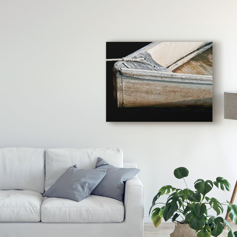 « en bois rames "iv », reproduction de photo sur toile tendue, H 35 po x l 47 po x P 2 po