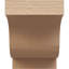 Queue de chevron Timberhane en faux cèdre brut Newport, l 6 po x H 8 po x L 20 po, brun clair apprêté-88142336