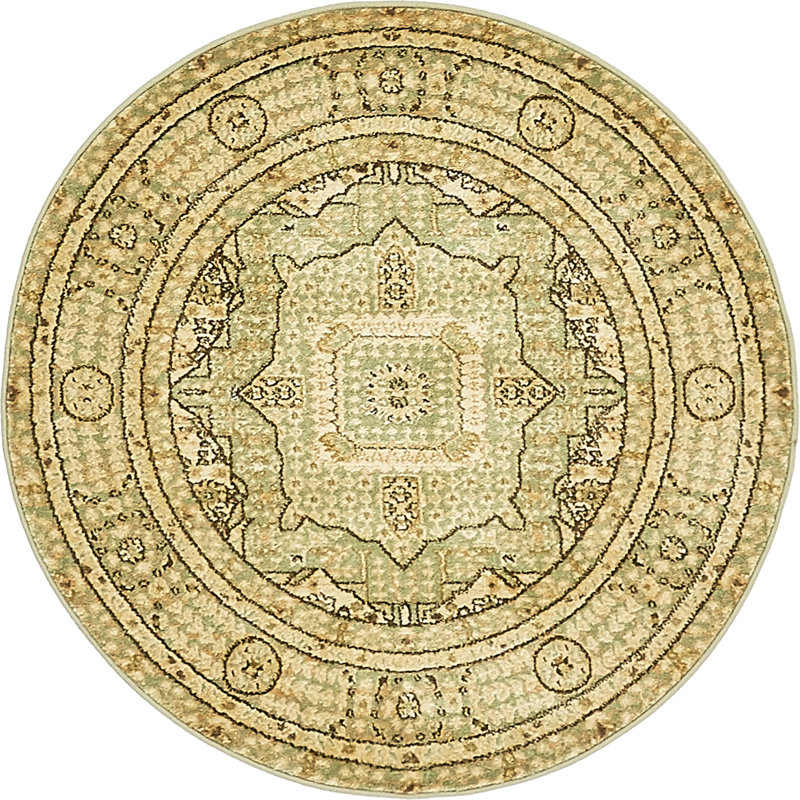 Ophelia Oriental Indoor Rug, Round 3'3"