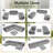 100.4'' Metal Outdoor Patio Sectional-959318697