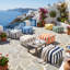 Repose-pieds d'extérieur Santorin-124485963