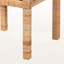 Table de chevet 1 porte en rotin de style bohémien Oaken H 29,21 po x l 13,55 po x P 12,82 po