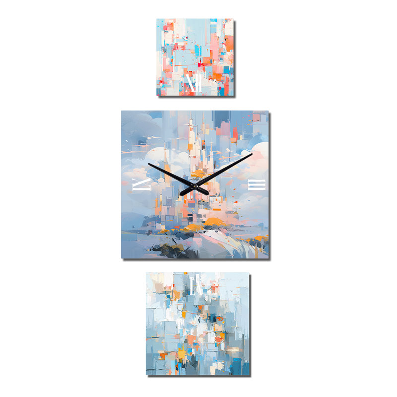 Shellenbarger Metal Wall Clock