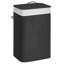 Wood Laundry Hamper with Handles-32003081