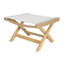 St. Tropez Outdoor Teak Ottoman-1430741976