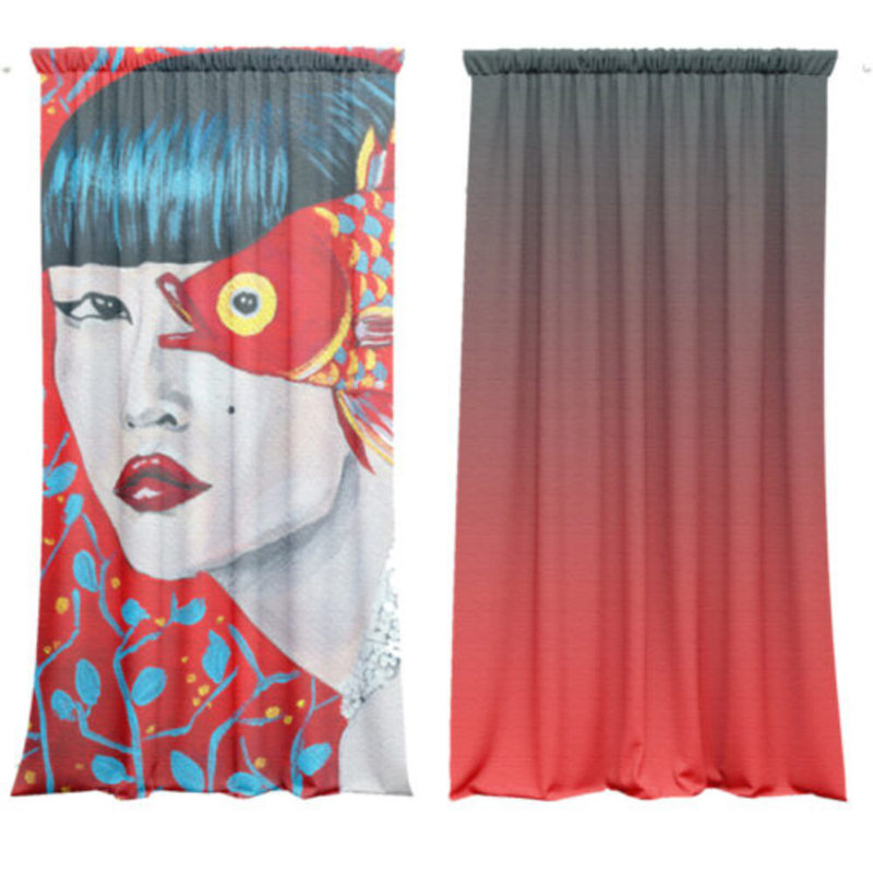 Devalious Velvet Blackout Curtain Panel Pair, 148cm x 200cm