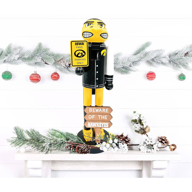 Casse-noisette 12 "NCAA College Spirit Beware, Iowa
