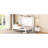 Full Size Murphy Bed Wall Bed,White-152857361-152857360
