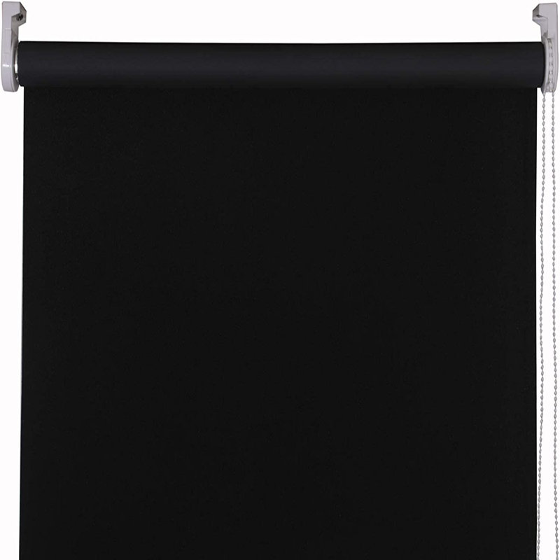 Blackout Zebra Shades, Black, 210 cm L x 150 cm W