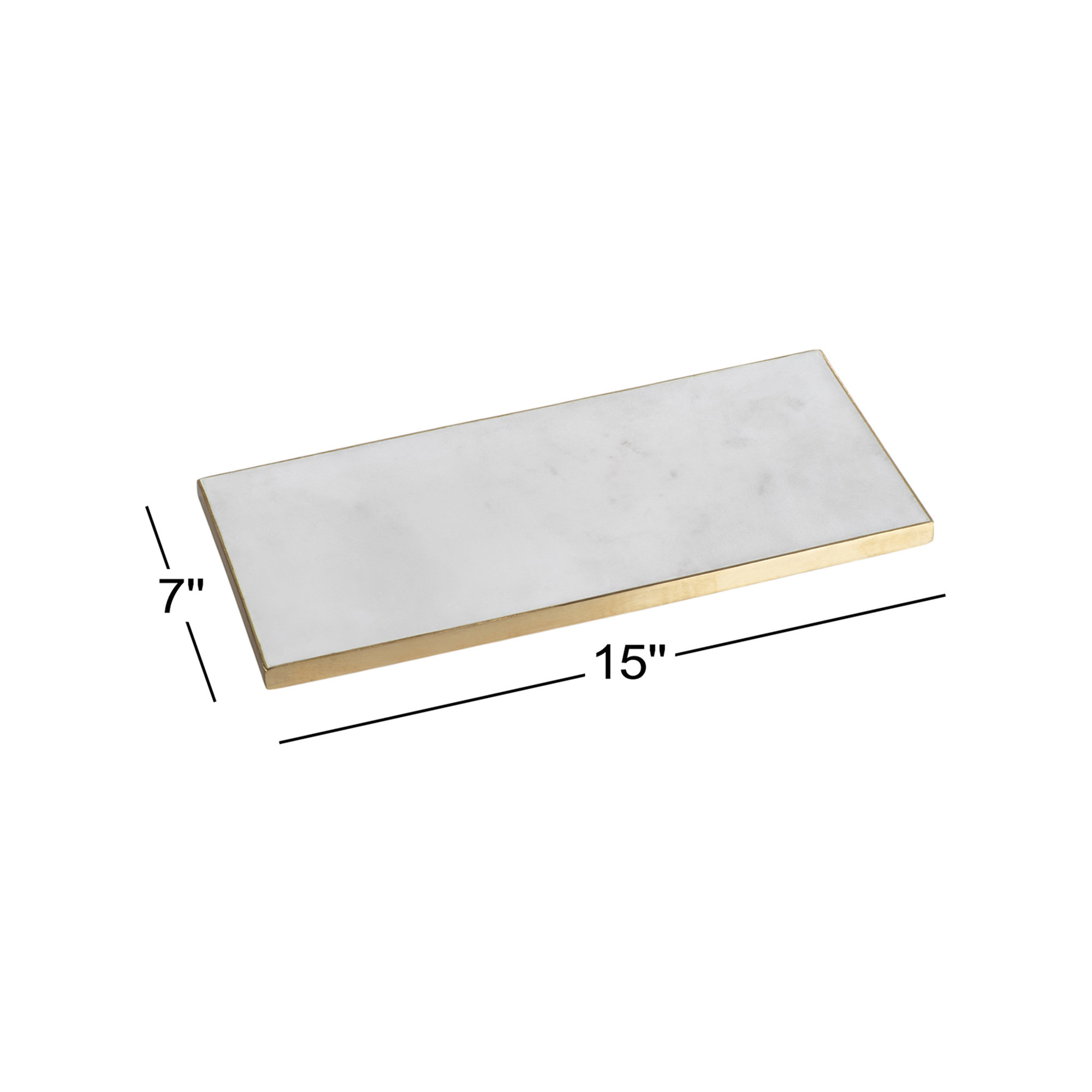 Gibbs Marble Bathroom Tray