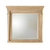 Josephine Square Solid Wood Mirror