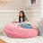 Cocoon 4 Foot Kids Bean Bag Chair - Faux Fur - Fun Colors-1106304702