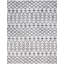 Tapis blanc à poils longs Sisson-1754900495