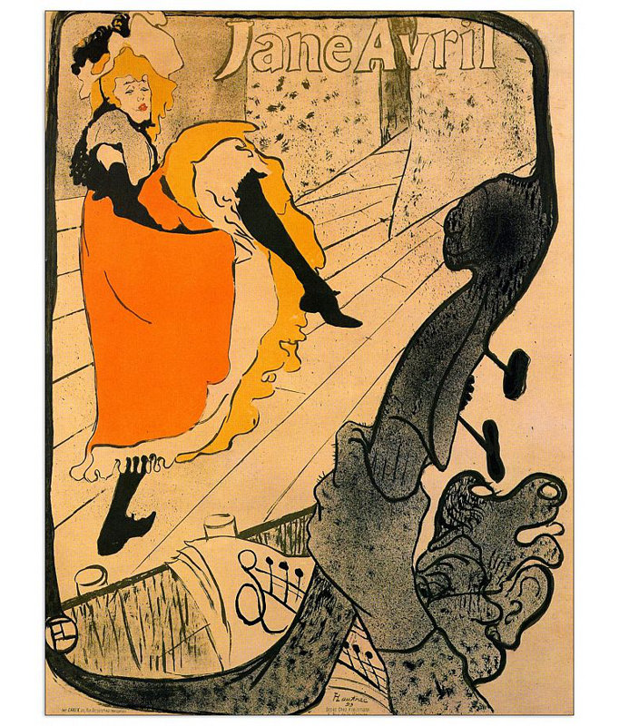 Henri De Toulouse-Lautrec - Wrapped Canvas Painting, 120cm H x 90cm W x 1.8cm D