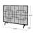 Sonia 1 Panel Iron Fireplace Screen-38329691