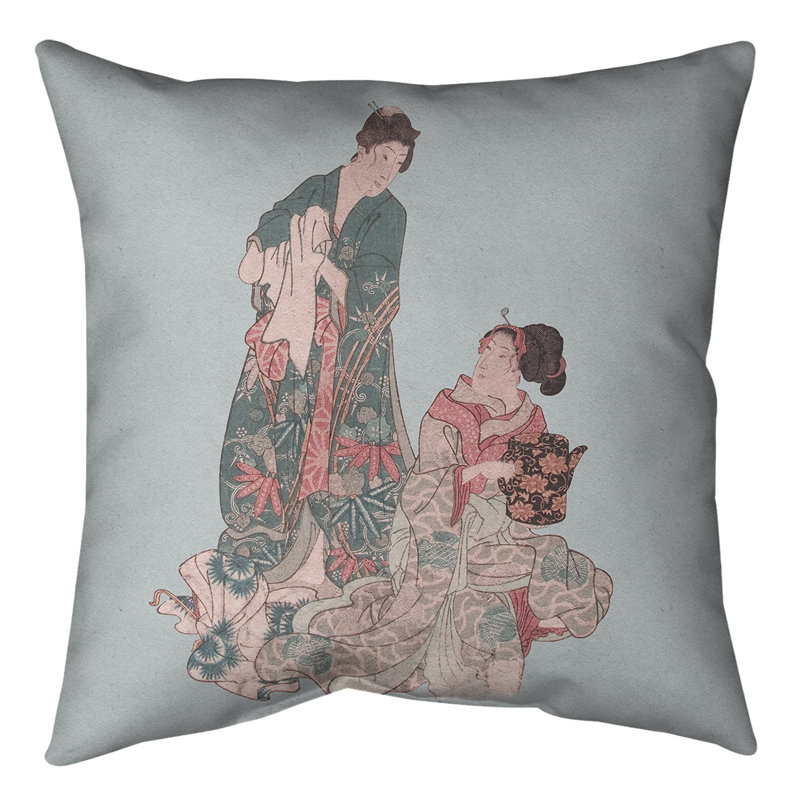 Insert de coussin décoratif wellspring of amour, Vert, Duvet synthétique, 20 po x 20 po