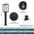 Solar Outdoor Light Dusk to Dawn Solar Pathway Light Wireless LED Tall Street Light IP54 Waterproof-84502825