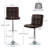 Keithrick Swivel Upholstered Adjustable Height Counter Stool-1509268130
