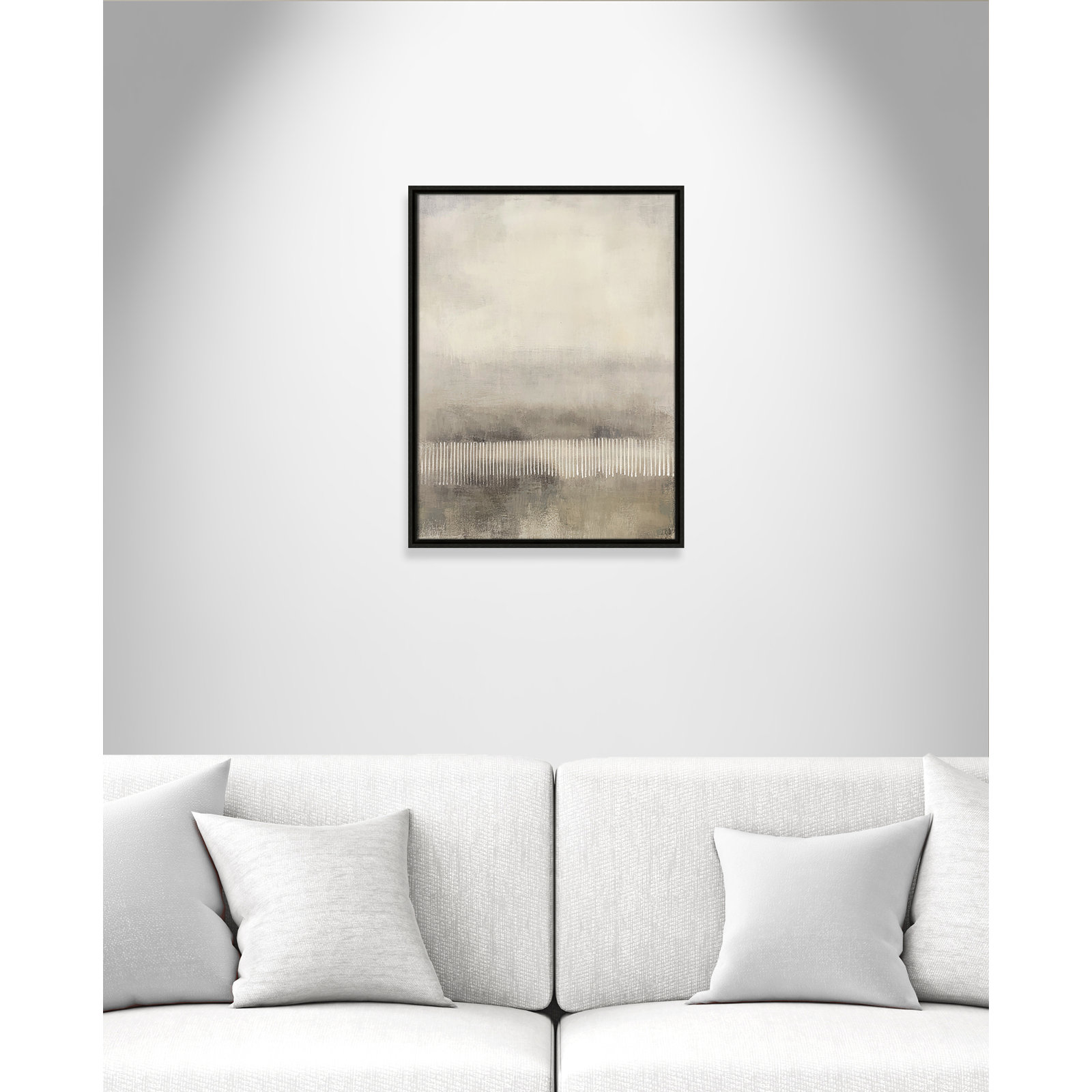 Balanced Silence I Print by Irena Orlov, 25.5" H x 19.5" W, Espresso Floater