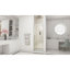 Porte de douche à charnière sans cadre l 30 po x H 72 po Unidoor-14454174-12334148