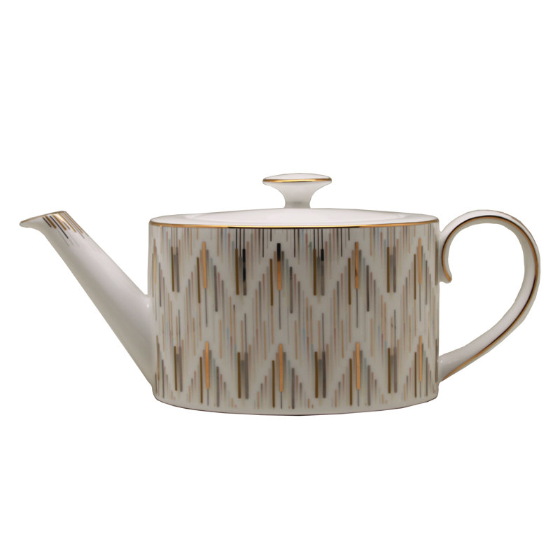 Théière lumineuse en porcelaine tendre