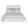 Louise/Lawrence King Upholstered Low Profile Panel Bed