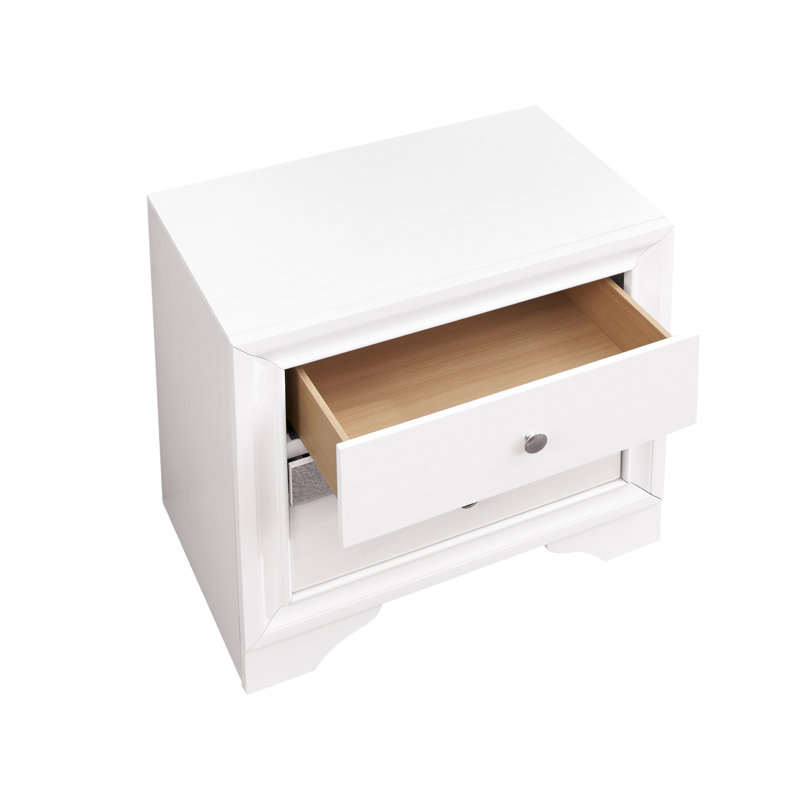 Madrid G02390-N Nightstand, White