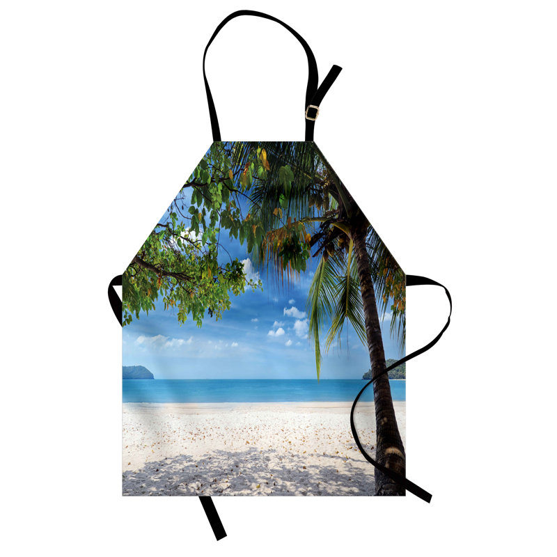 No Pattern Bib Apron
