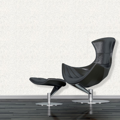 10.05m x 53cm 3D Embossed Matte Wallpaper Roll