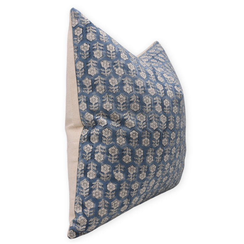 Cotton Indoor/Outdoor Pillow Cover, 20"H x 20"W
