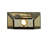 Rustic Lodge Flush Mounted Sconce