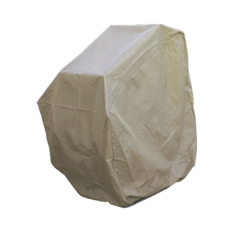 Housse de chaise de patio résistante à l’eau de première qualité, Taupe classique